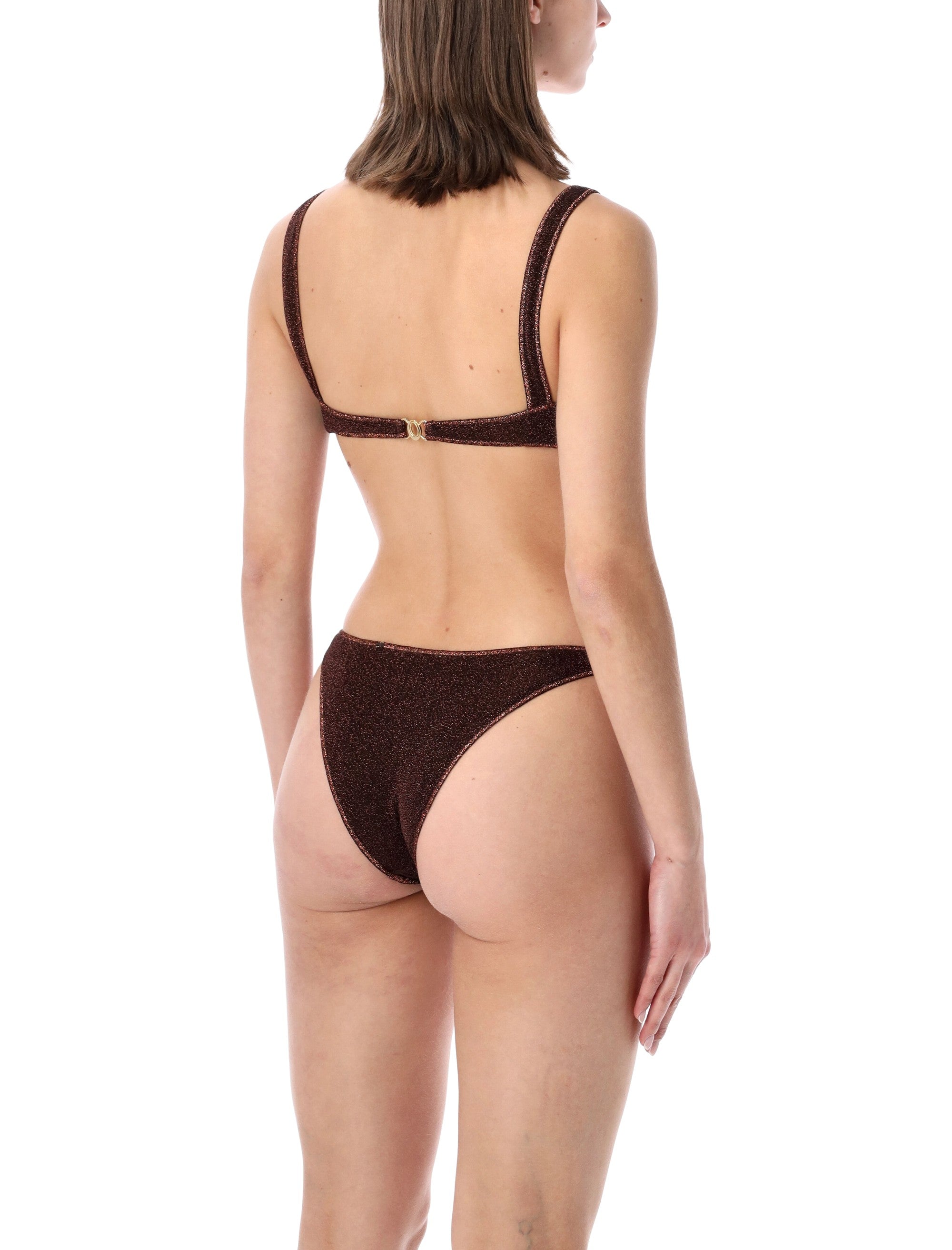 Lumière Lurex Balconette Bikini with Structured Cups