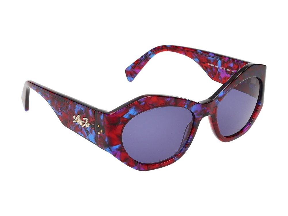 Sunglasses Liu Jo LJ786S 665 Red Blue Tortoise 54/18/135