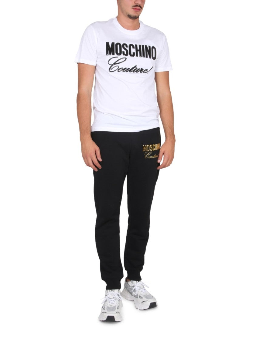 Signature Logo Print Crewneck T-Shirt