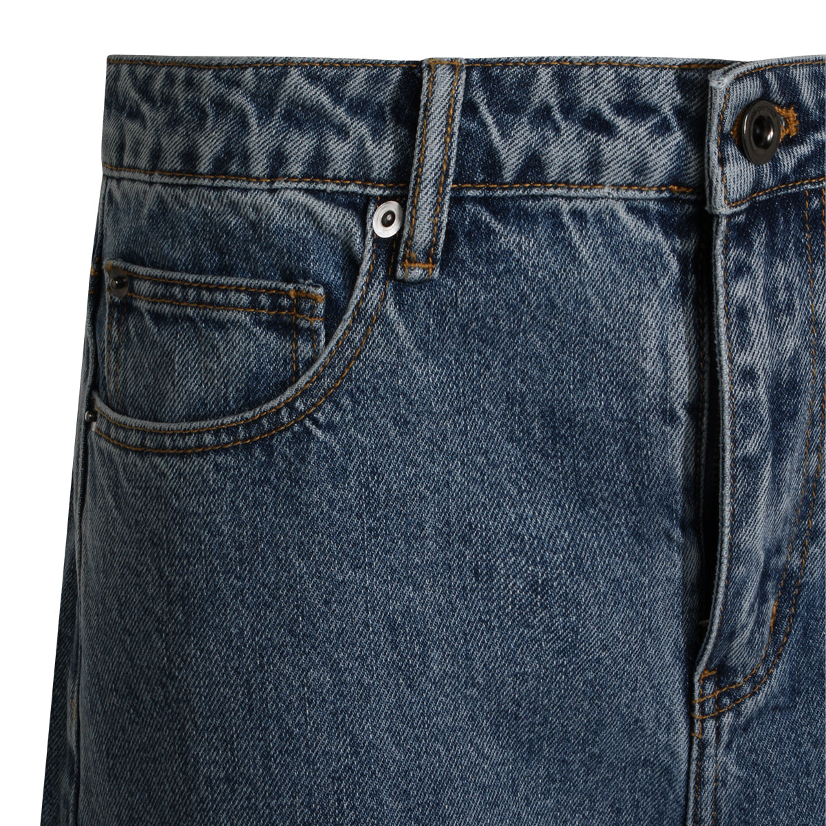 Blue Cotton Jeans