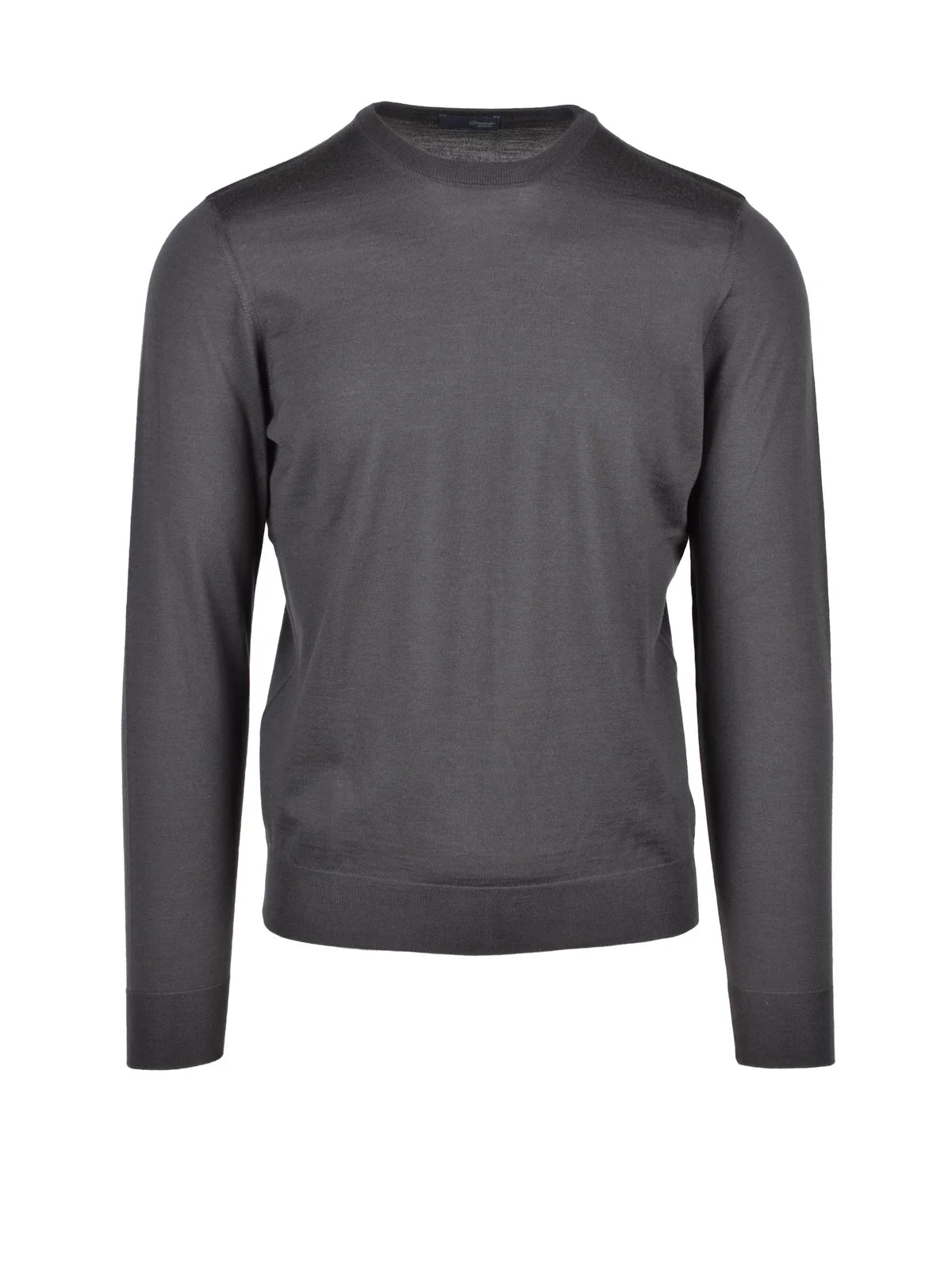 Crew Neck Sweater - Brown
