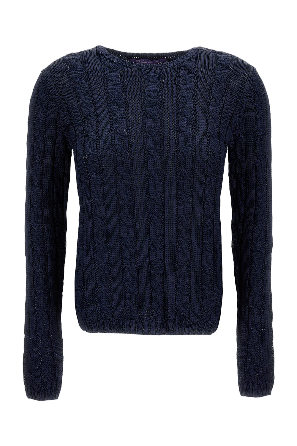 Cable Knit Crewneck Pullover Sweater