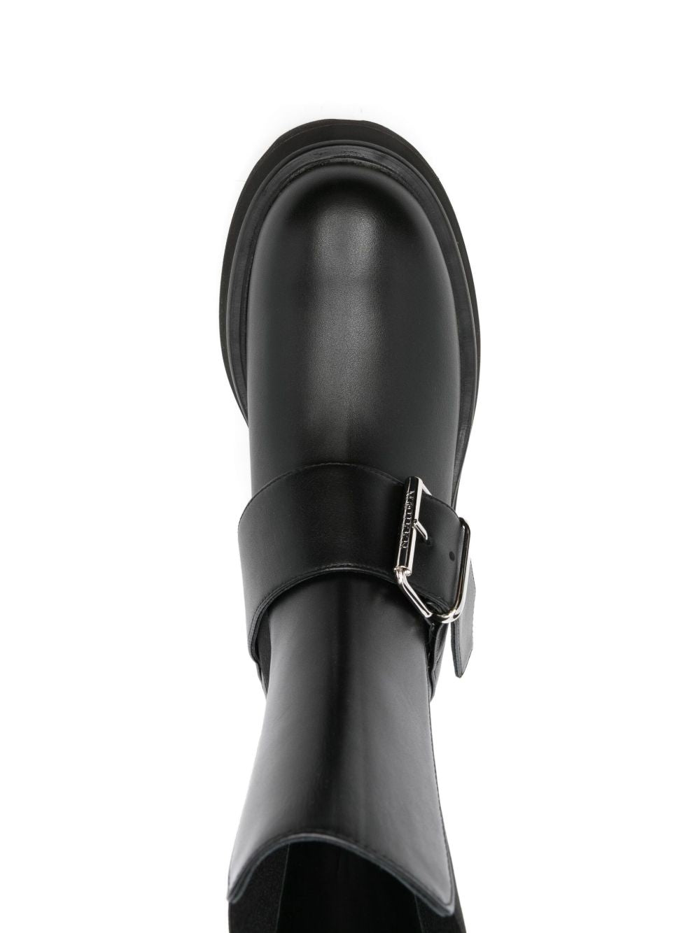 Sofa Buckle Boot In Black