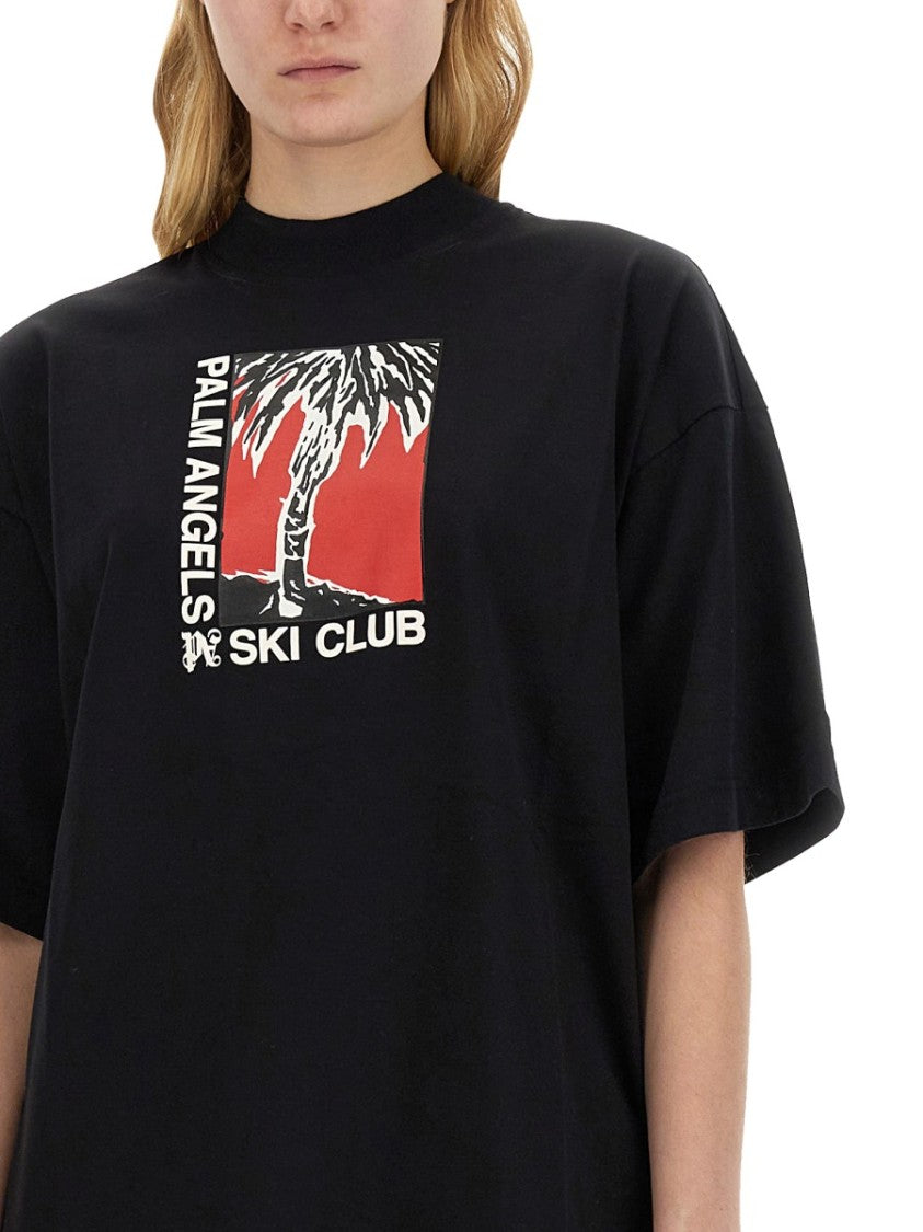 Palm Soft Fit T-Shirt Ski Club