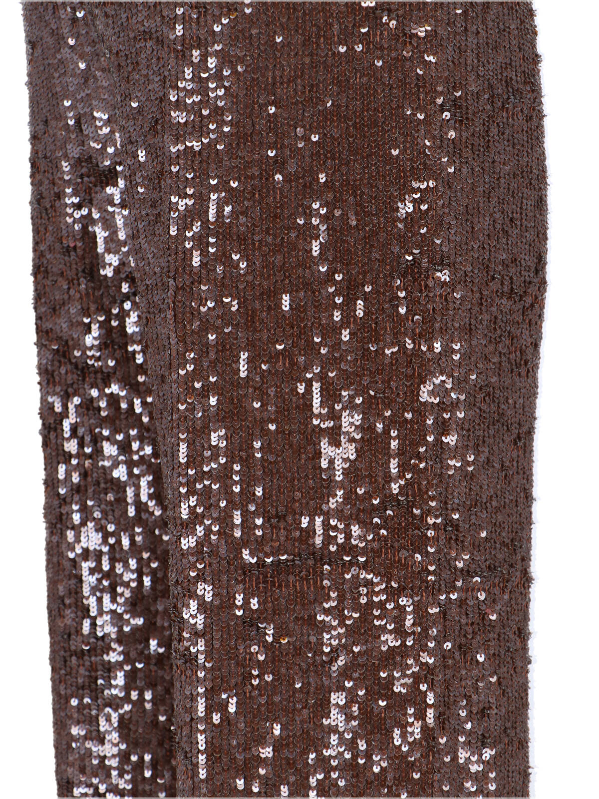 Brown Sequin Trousers