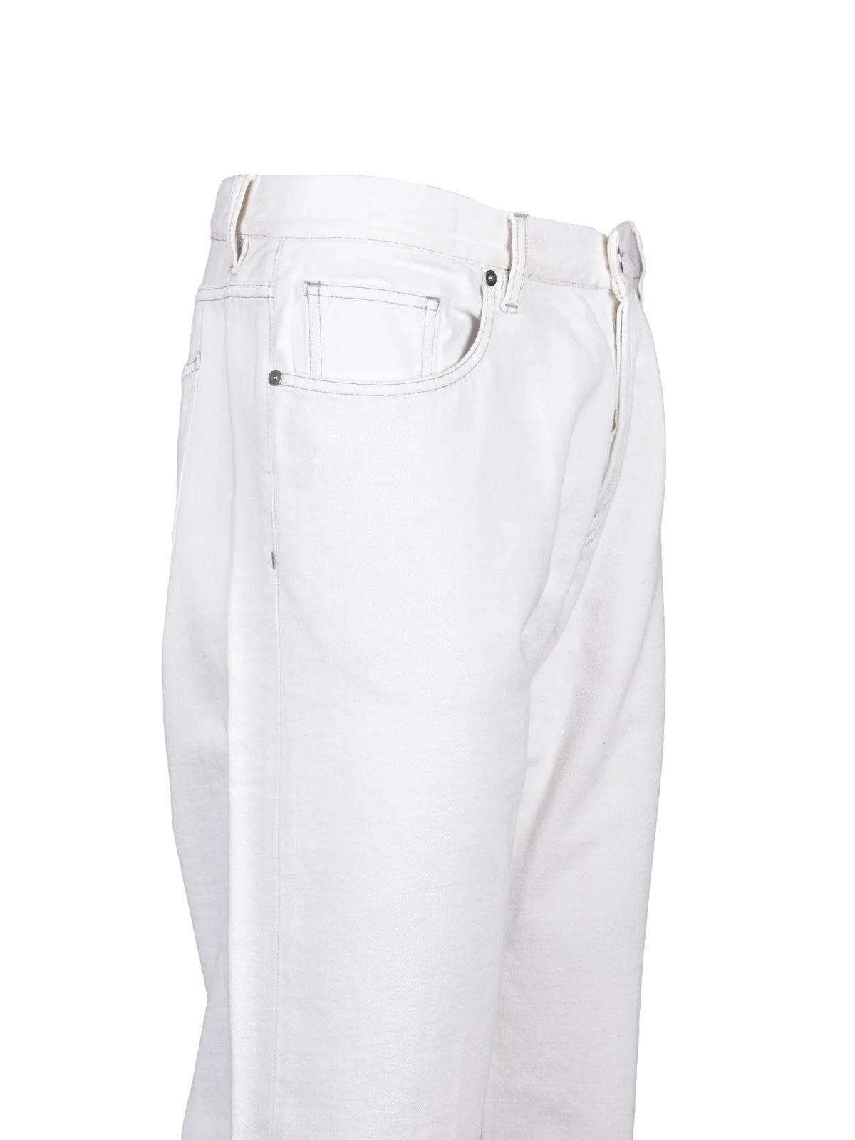 White Cotton Jeans