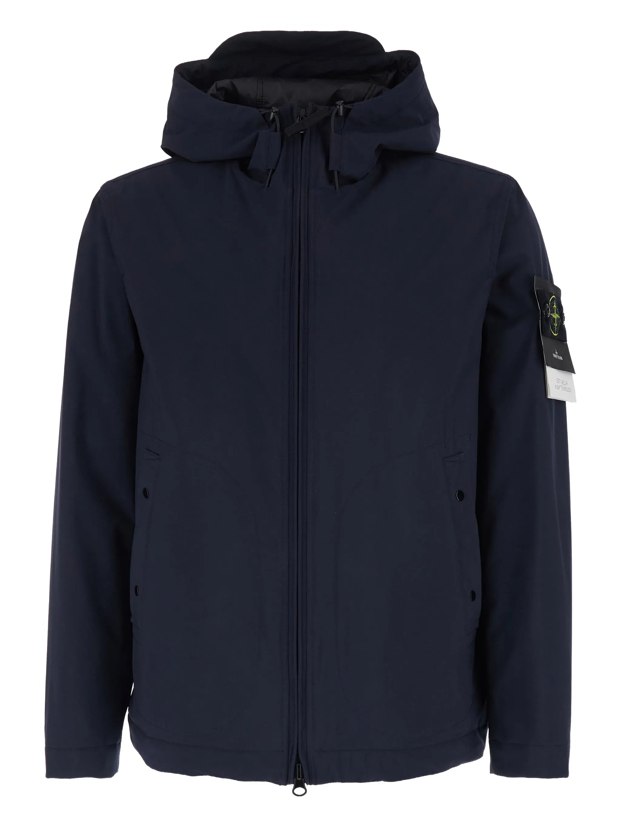 Blue Clean Design Casual Jacket