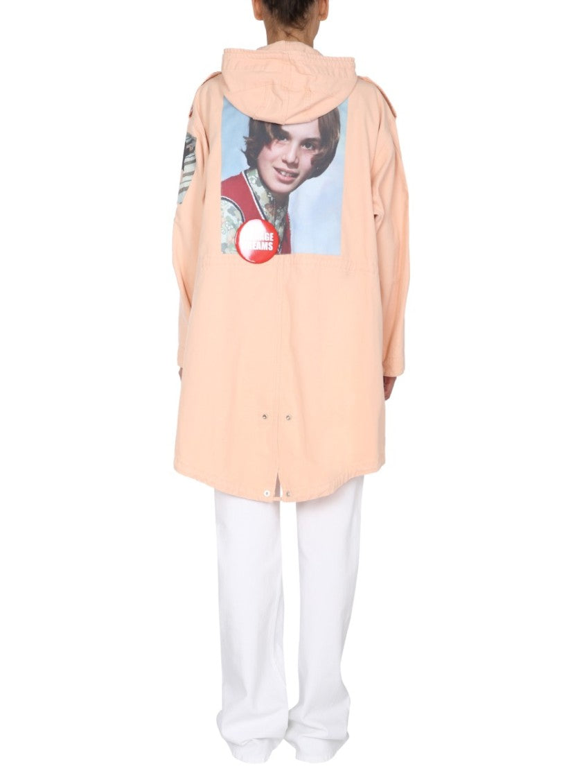 Concealed Button Parka