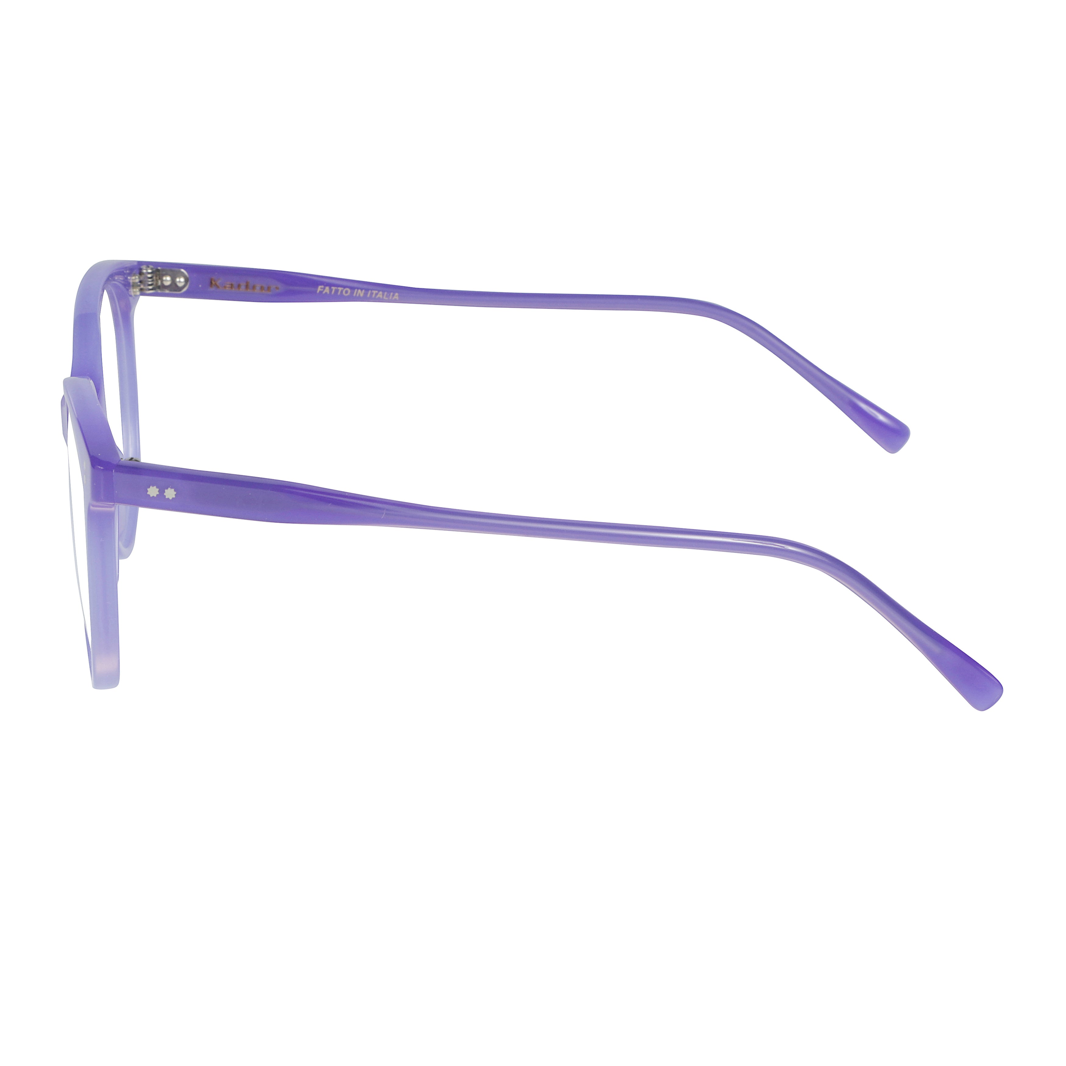 Cynda/N-52 Rounded Gradient Frame Sunglasses with Curved Temples