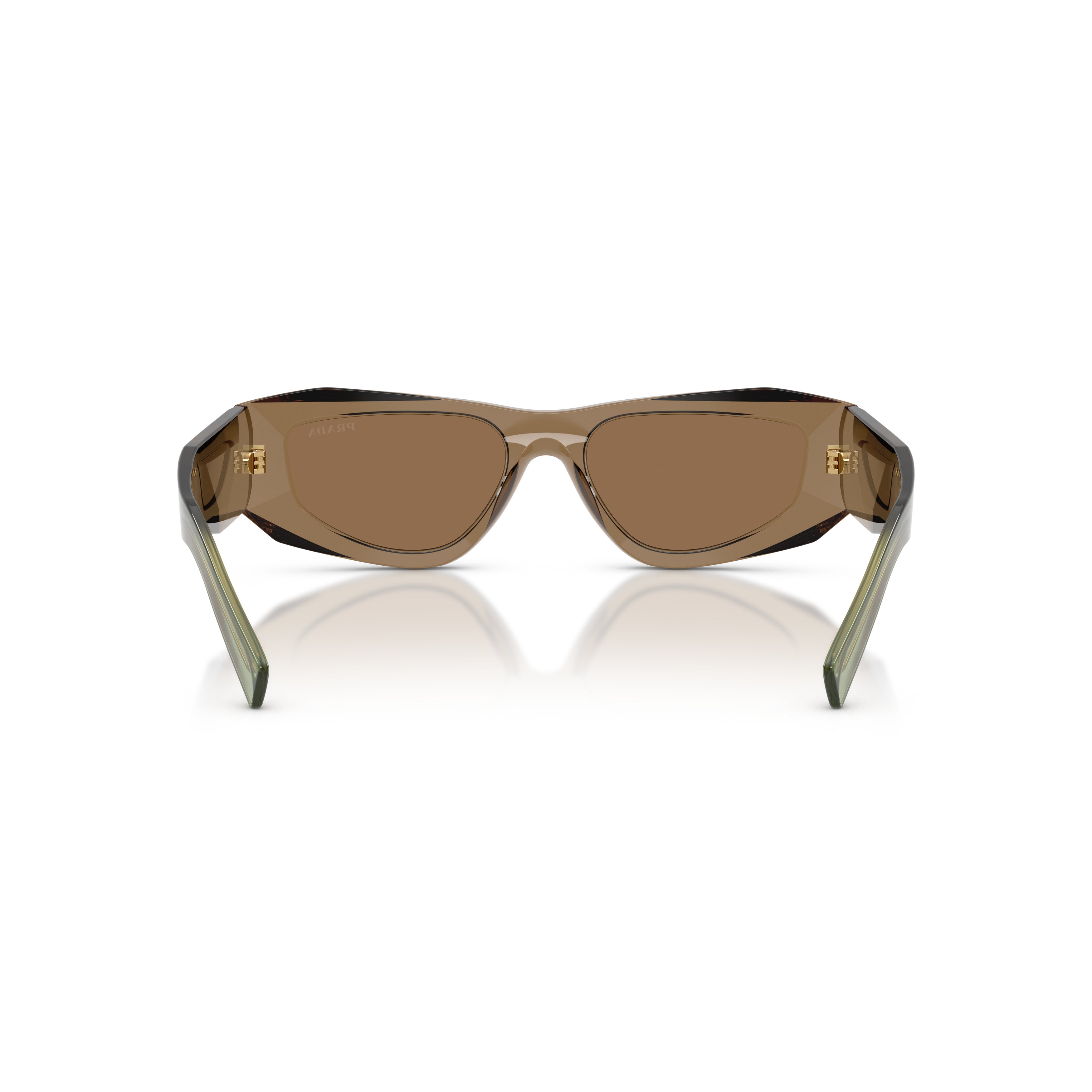 0pr B19s Translucent Brown Acetate Sunglasses