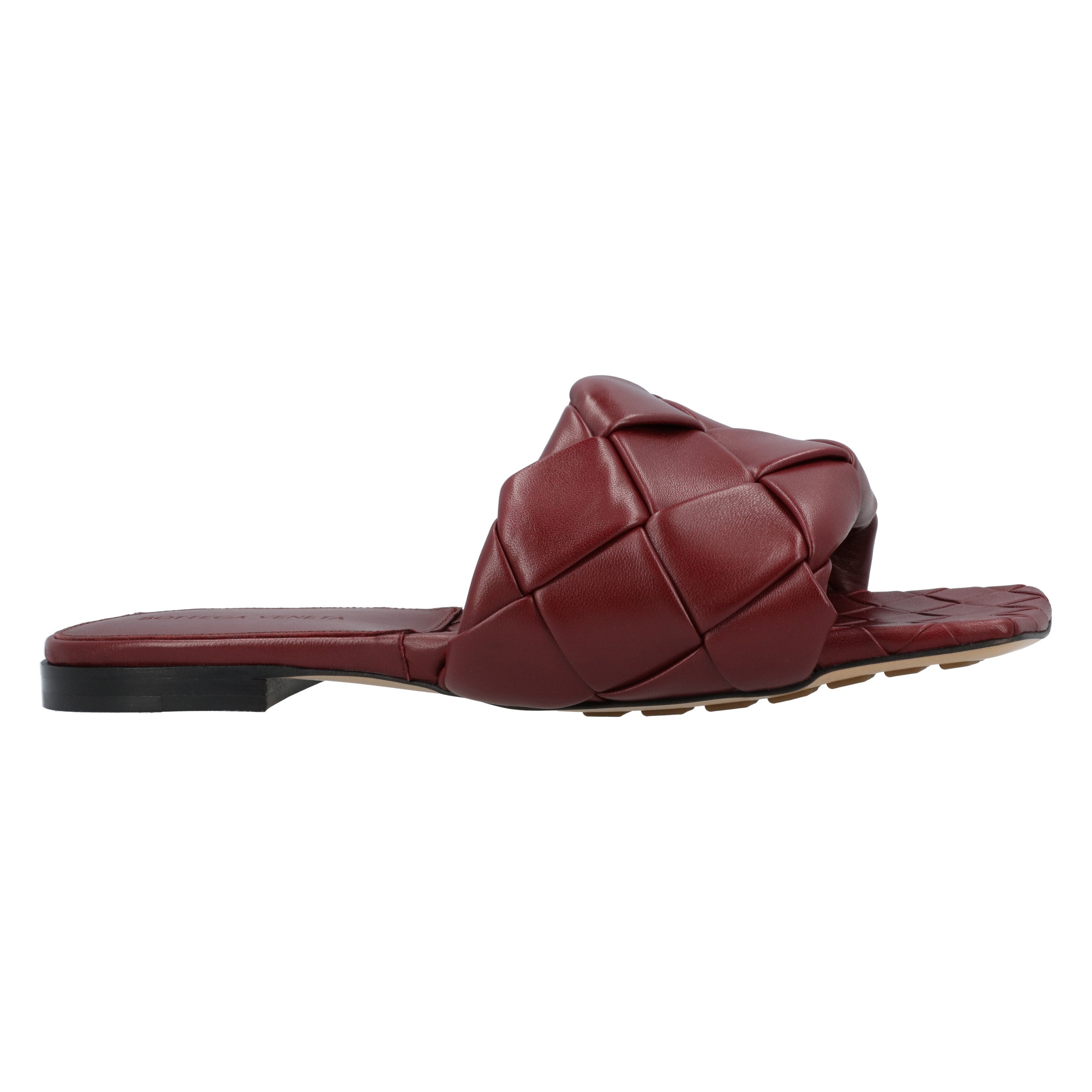 Lido Flat Sandal Red