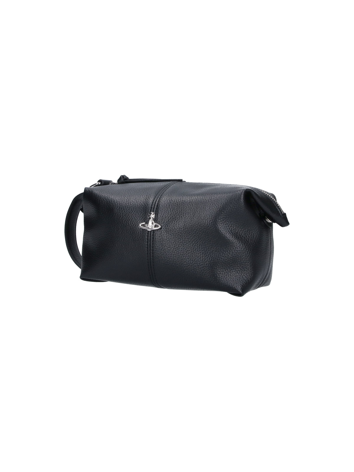 Black Wash Bag Textured PU Pouch