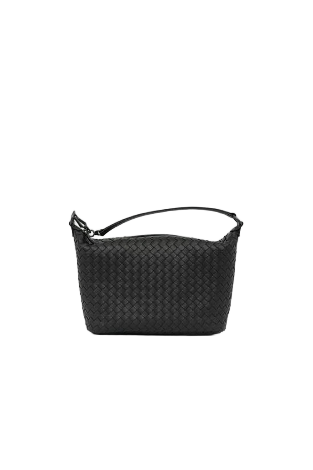 Signature Woven Pattern Lambskin Tote Bag