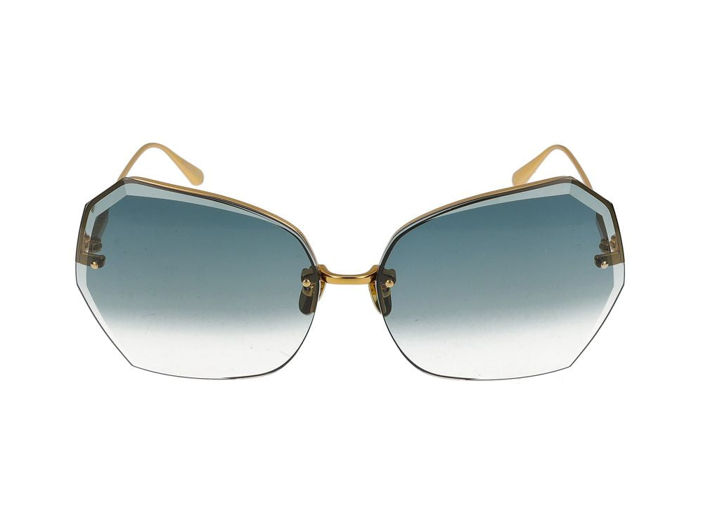Sunglasses Linda Farrow LFL1546 Lila C2 Yellow Gold/Light Gold 69/15/140