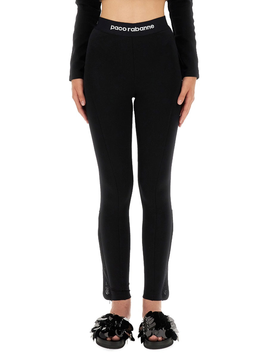 Slim Fit Logo Pants
