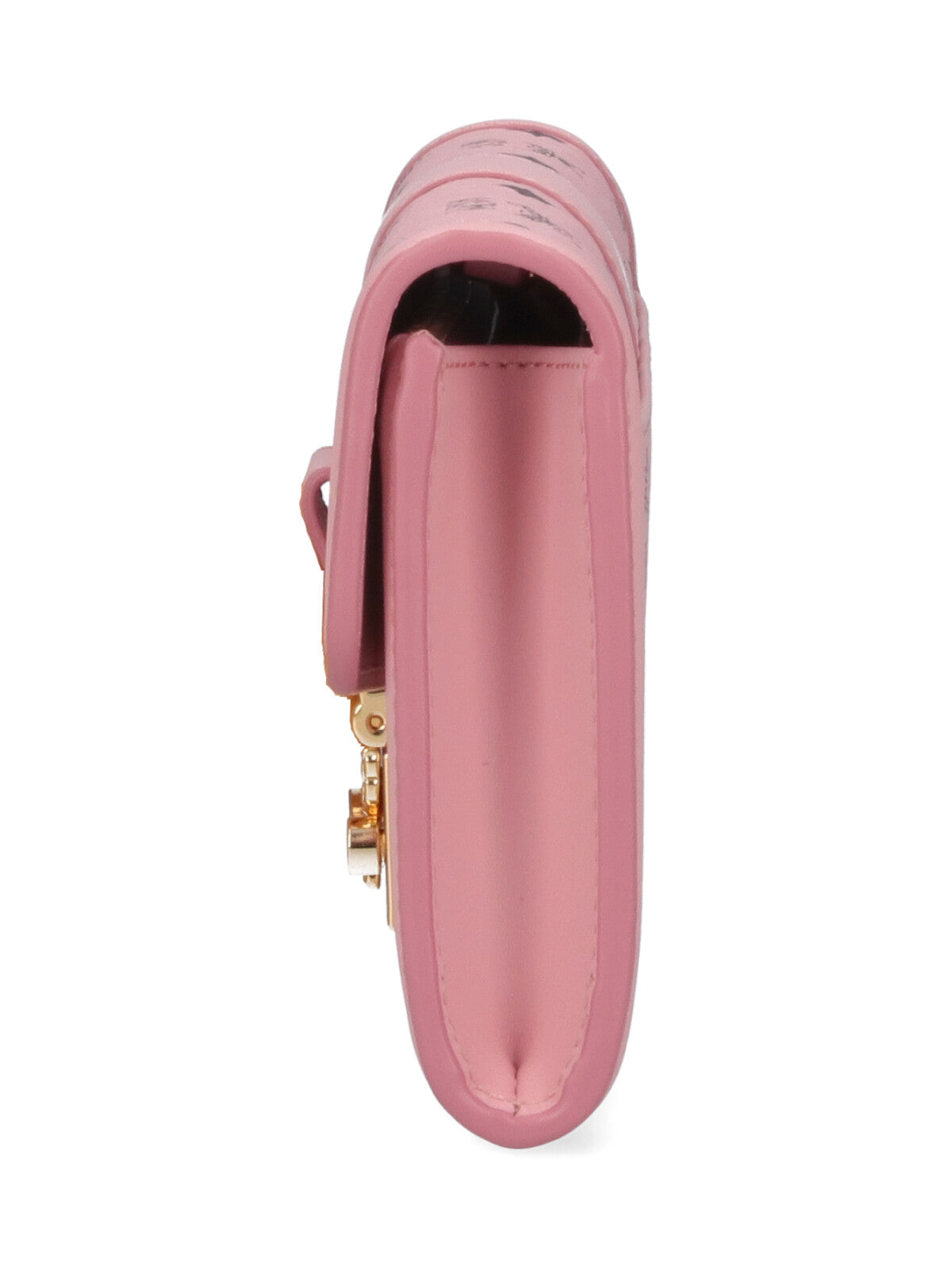 Tracy Chain Wallet In Pink "Visetos" Leather