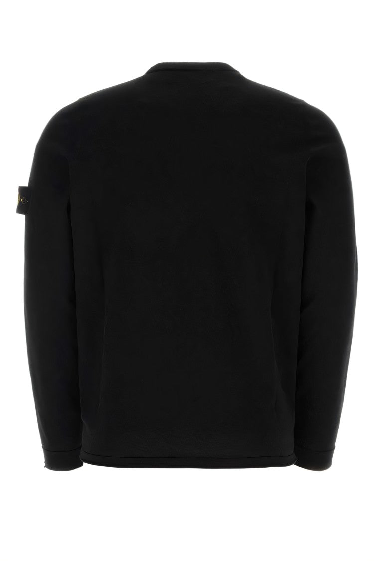 Crew Neck Sweater With Signature Logo Patch
