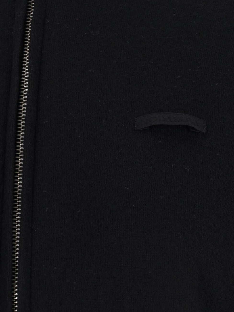 Zip Turtleneck Sweater – Black