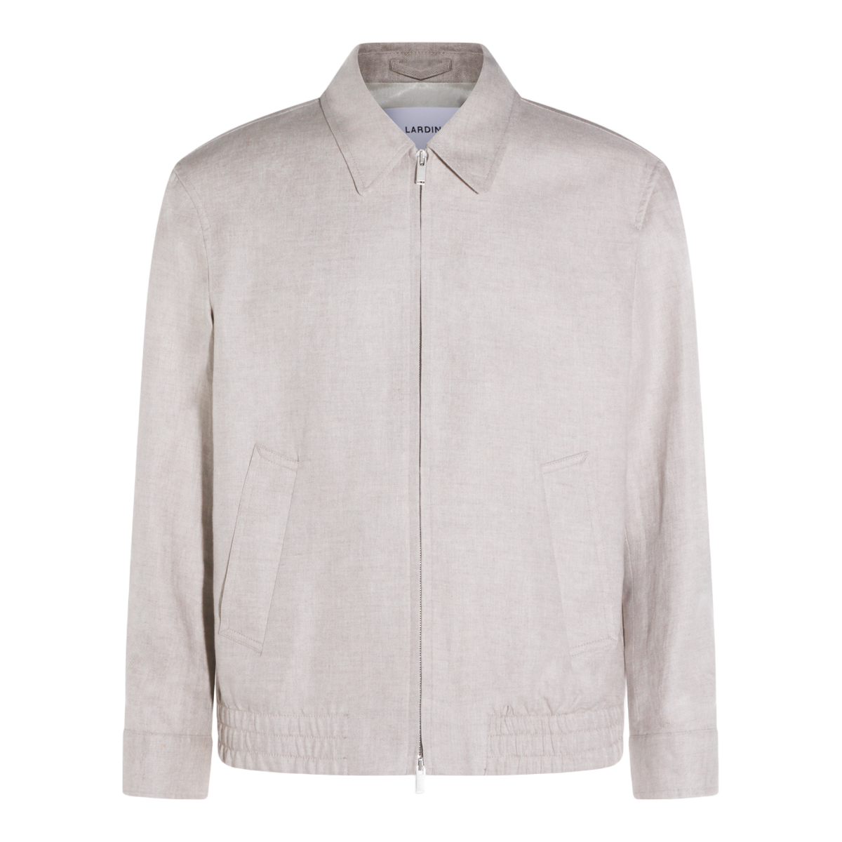 Sand Tailored Jacket with Structured Silhouette