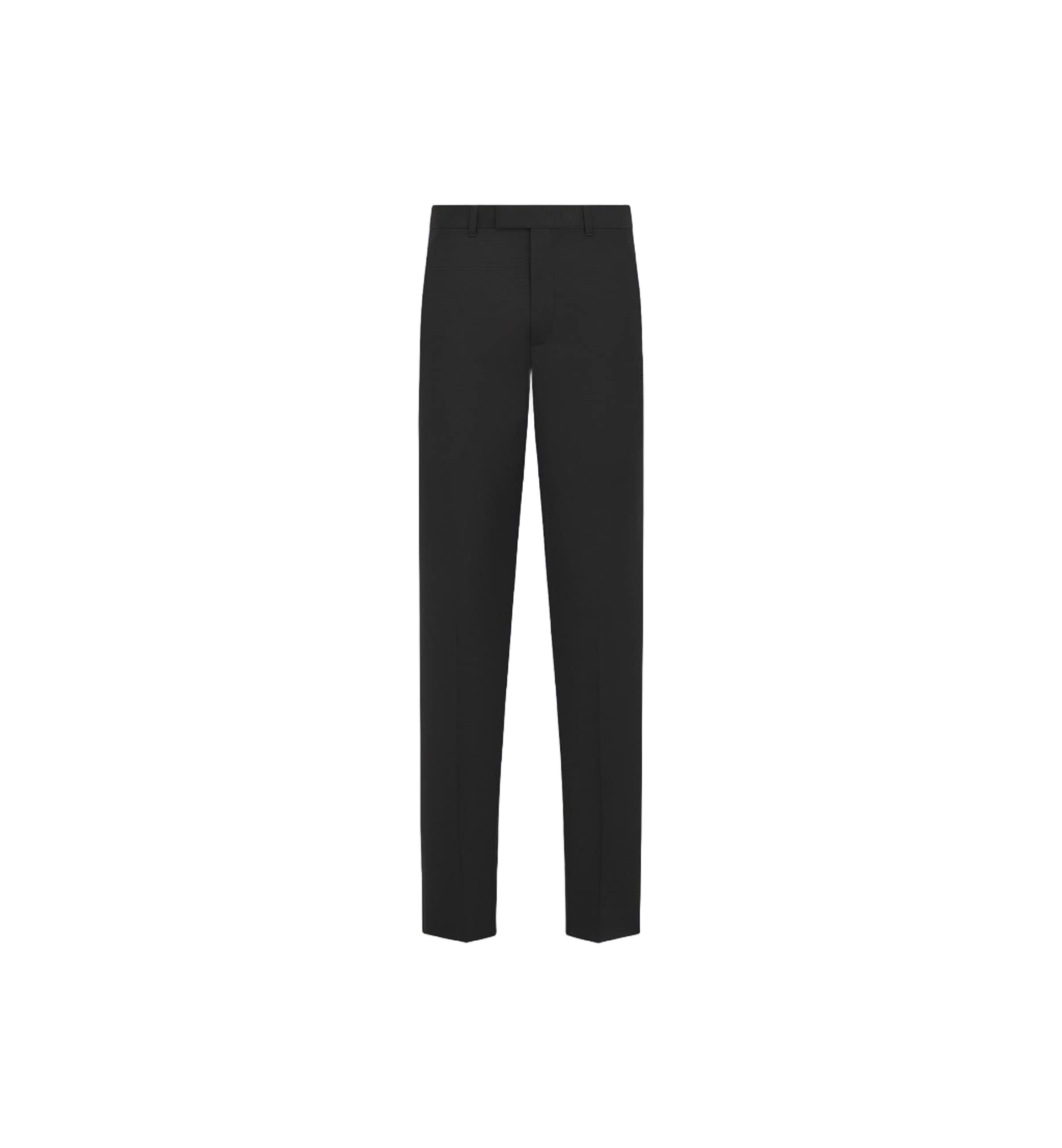 Tailored Black Straight Leg Trousers