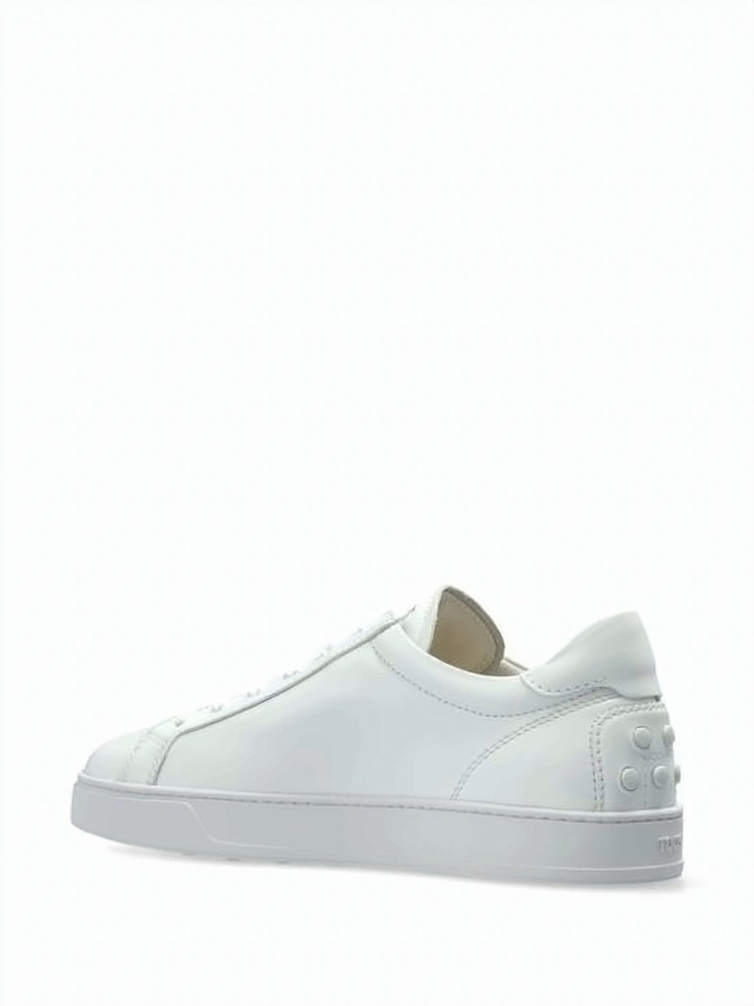 Calf Leather Sneakers with Lace-Up Design