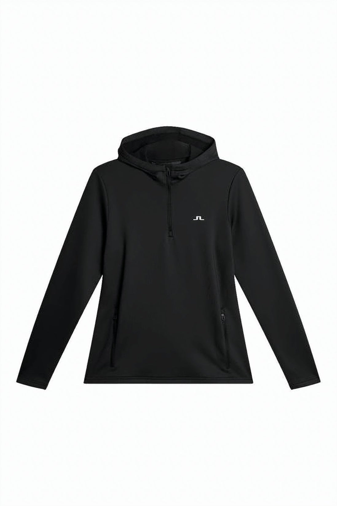 Long-Sleeve Half-Zip Pullover Hoodie