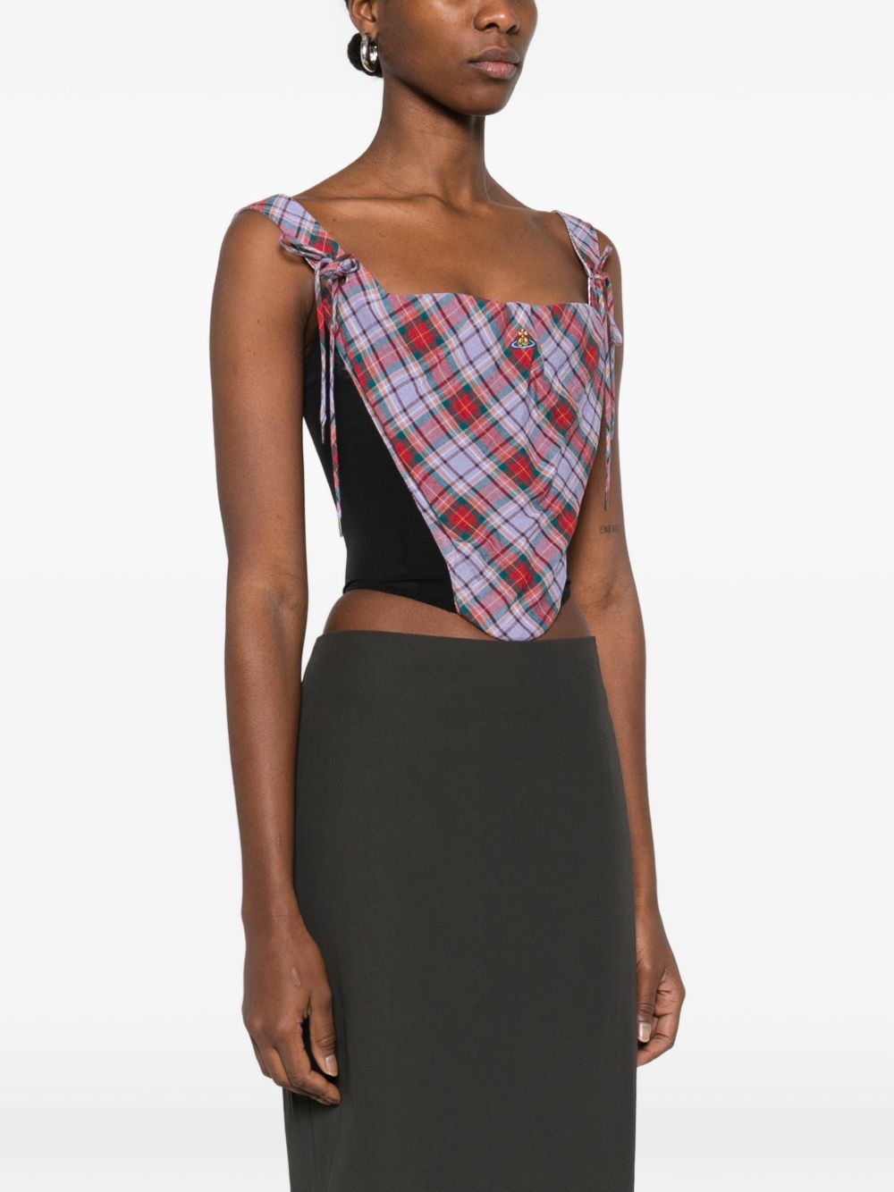 Tartan Sleeveless Top