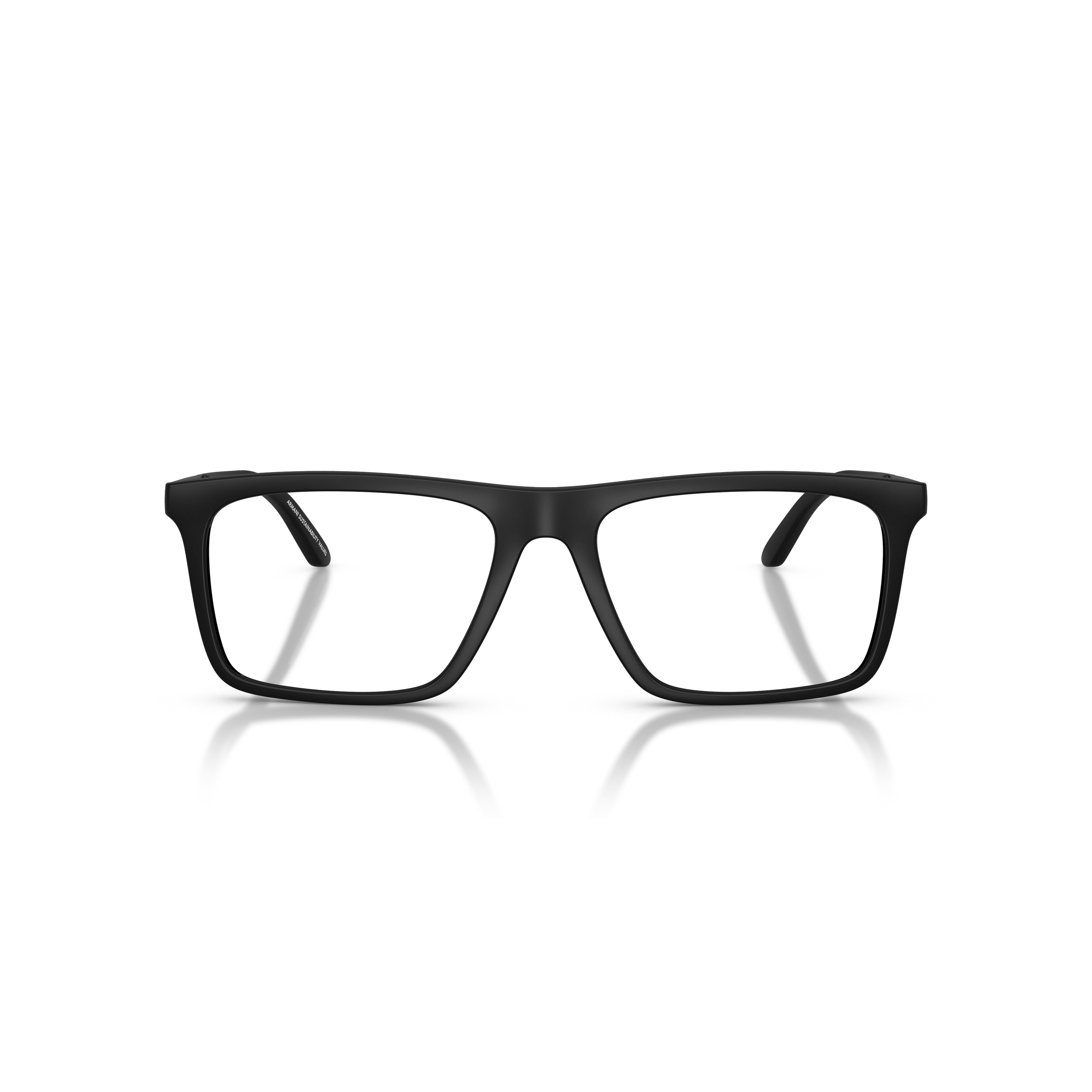 0ea3253 Matte Black Rectangular Frame Eyeglasses