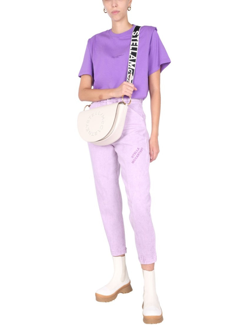 Relaxed Fit Pink Jeans