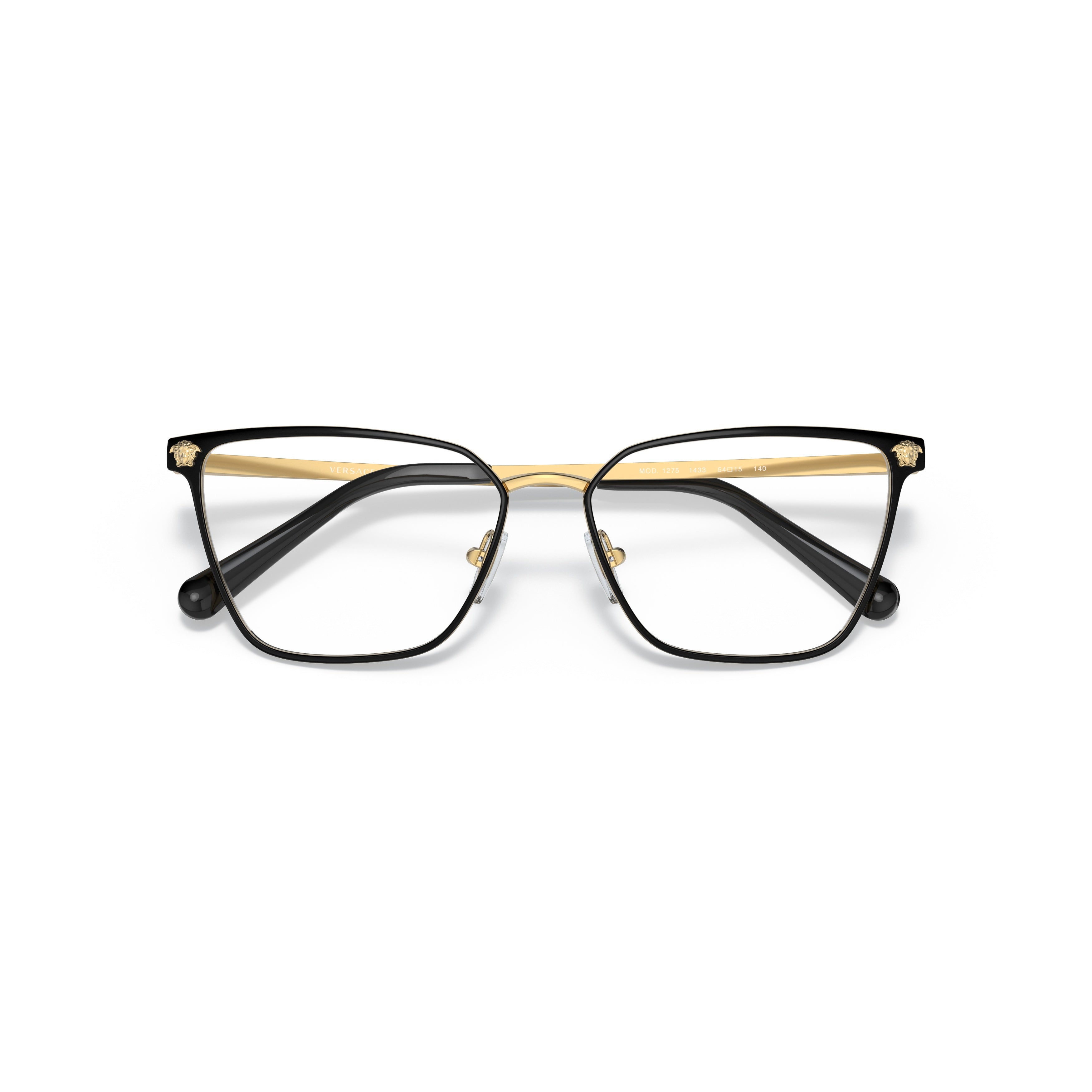 0ve1275 Square Frame Gold Metal Sunglasses