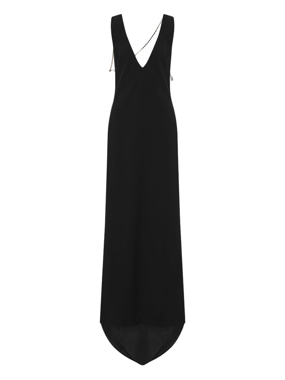 Flowing Black Maxi Dress