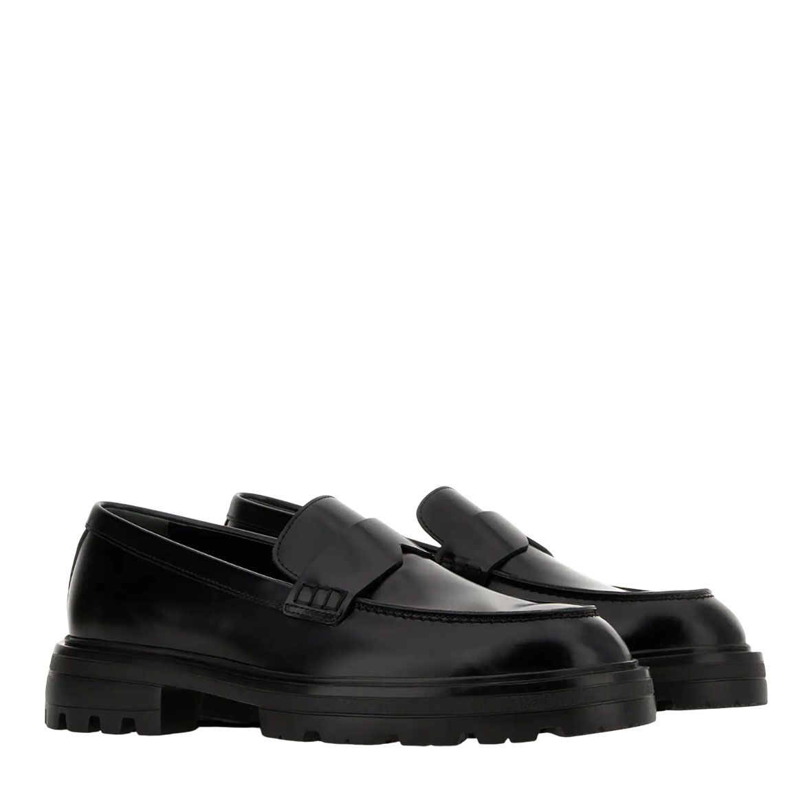 Sophisticated Penny Loafers In Leather