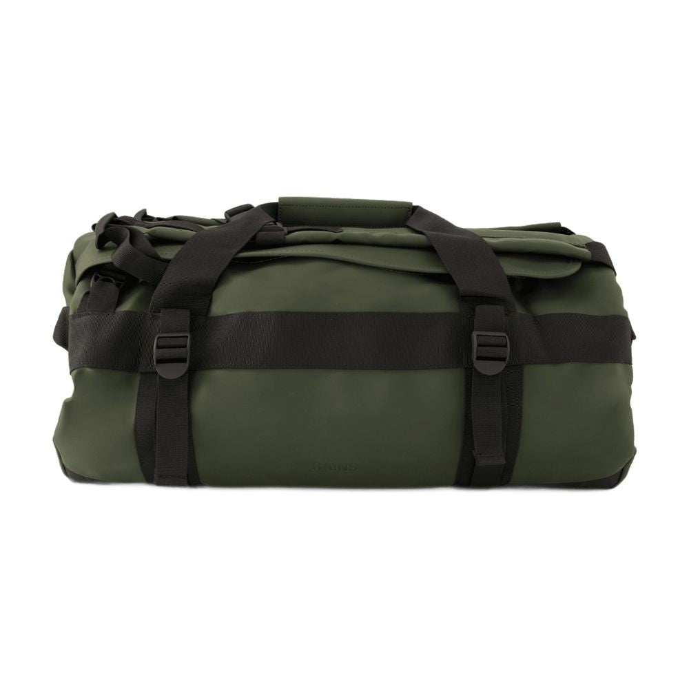 Compact Rectangular Duffel Bag With Padded Handles