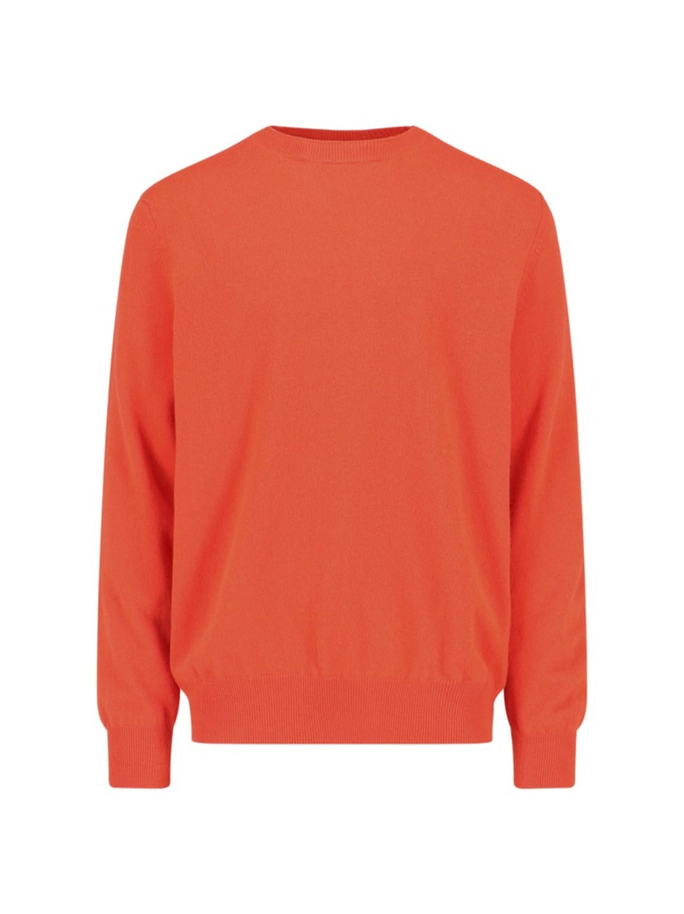 Crewneck Sweater With Straight Hem