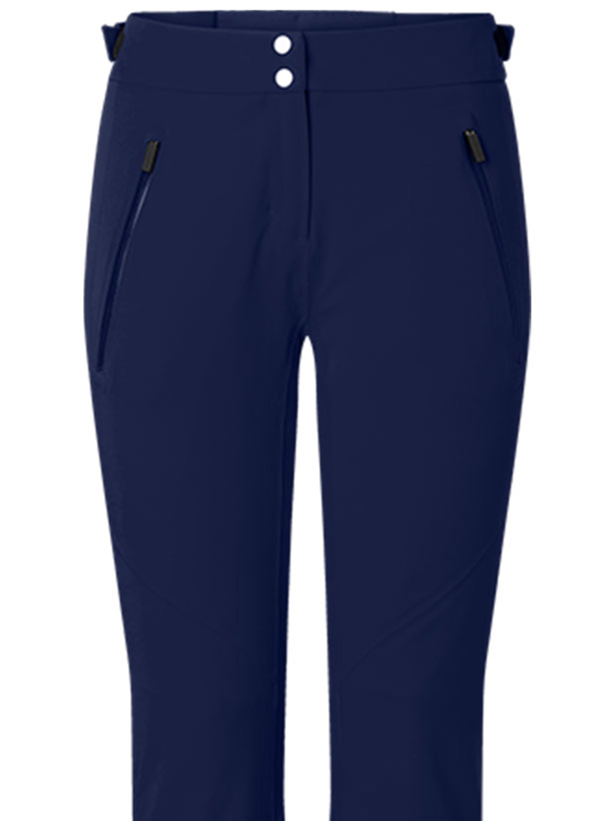 Blue Women Formula Fitted Mid-Rise Pants