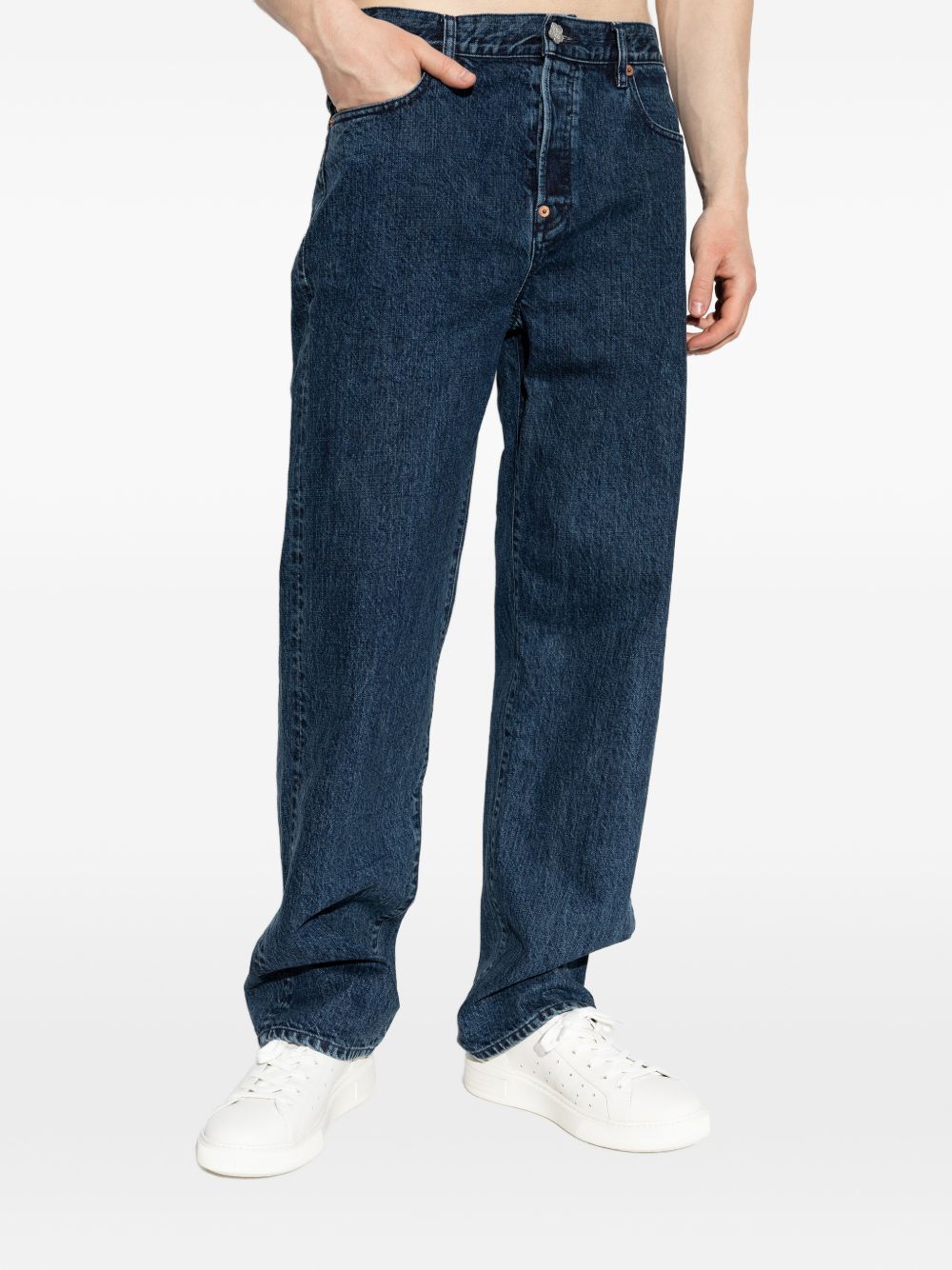 Tailored Slim Fit Straight Leg Trousers