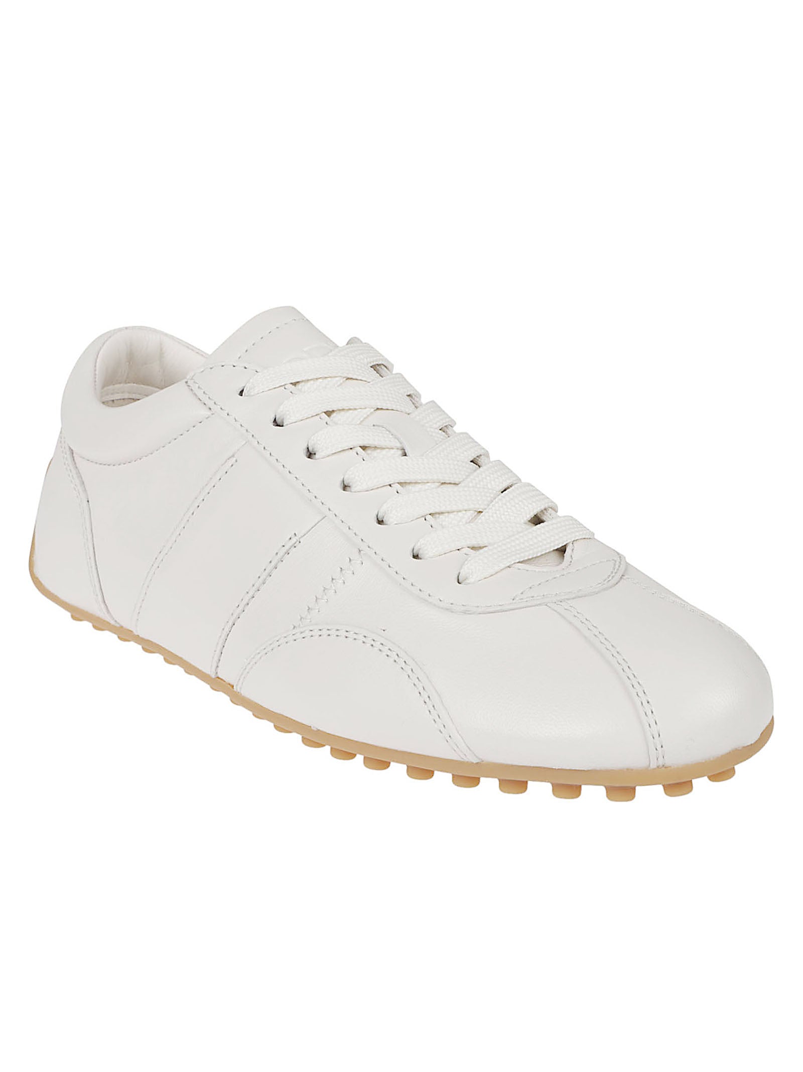 Nappa Leather Low-Top Sneakers
