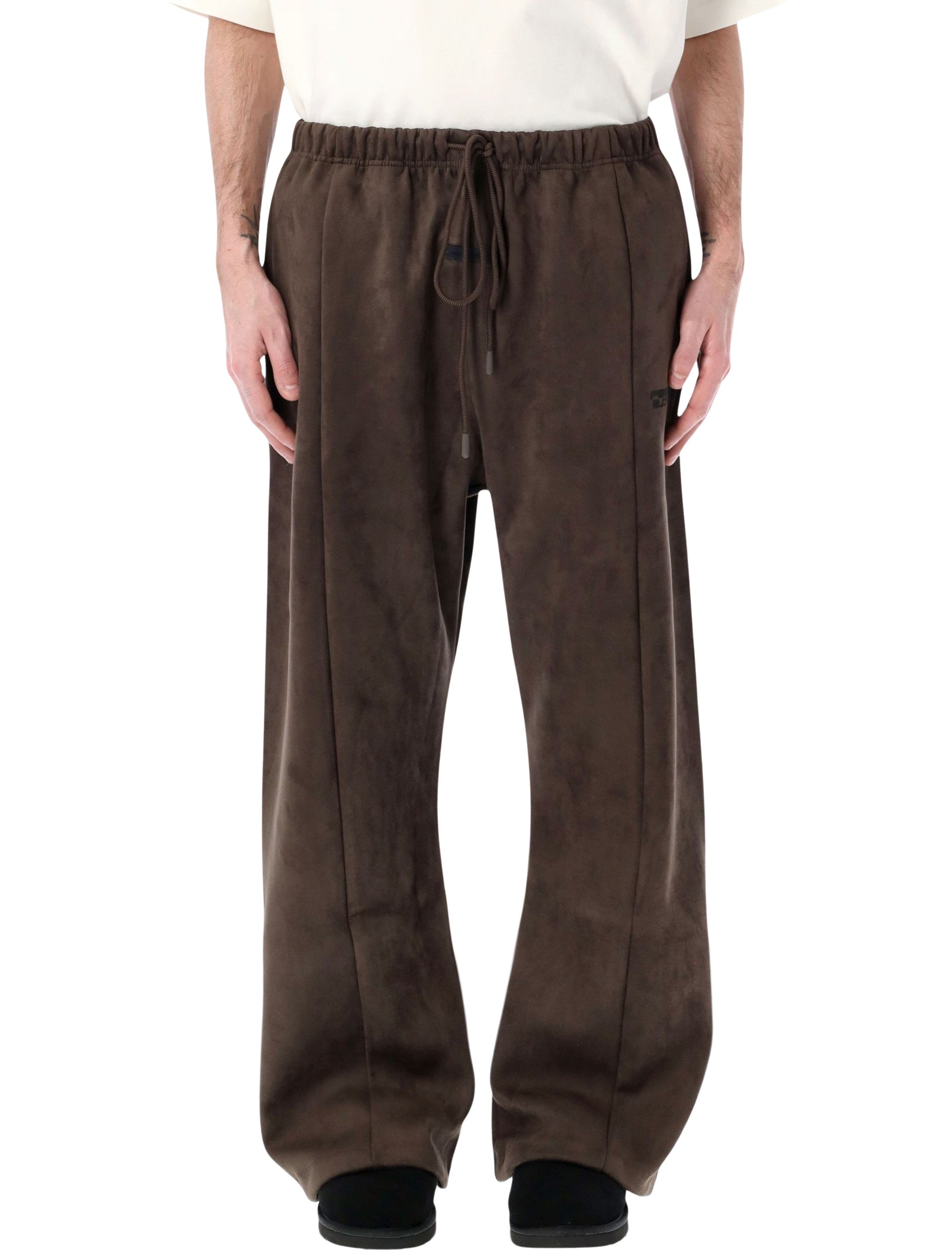 Essentials Suede Fleece Flare Pants