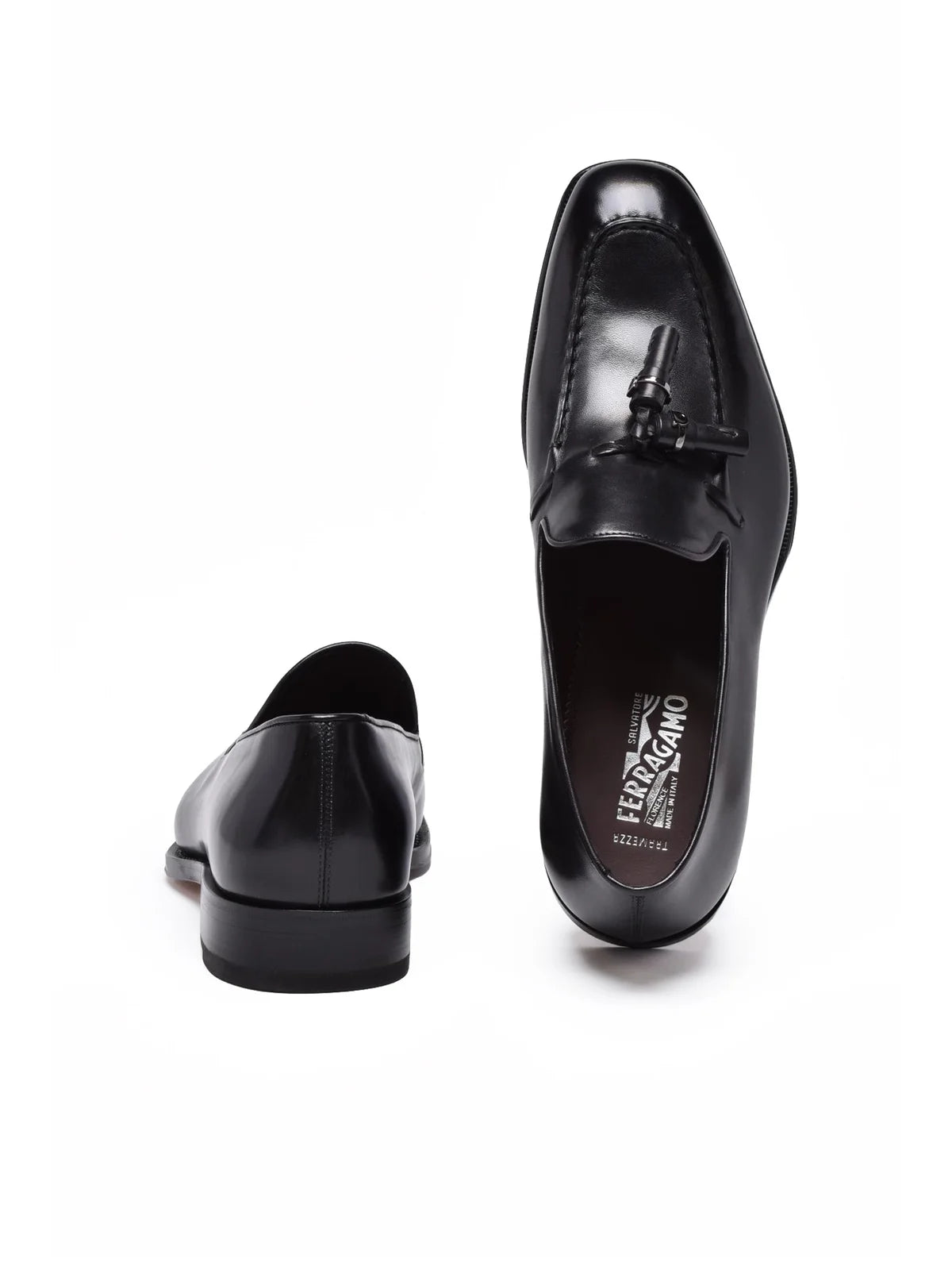 Black Leather Loafer