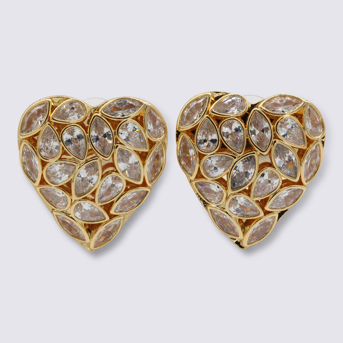 Gold Crystal Earrings