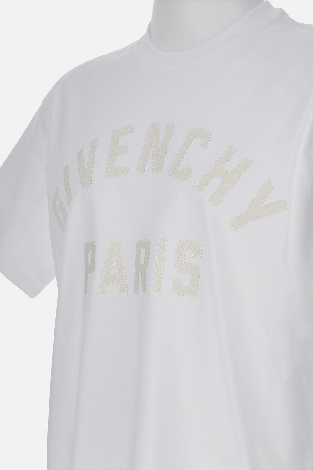 Bawełniany T-shirt z okrągłym dekoltem
