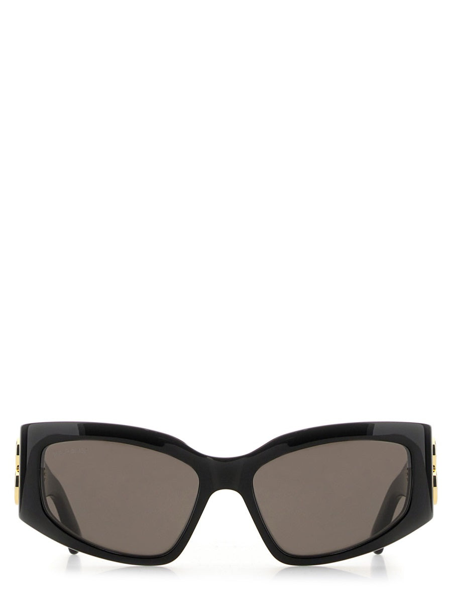Acetate Black Sunglasses with UVA/UVB Protection
