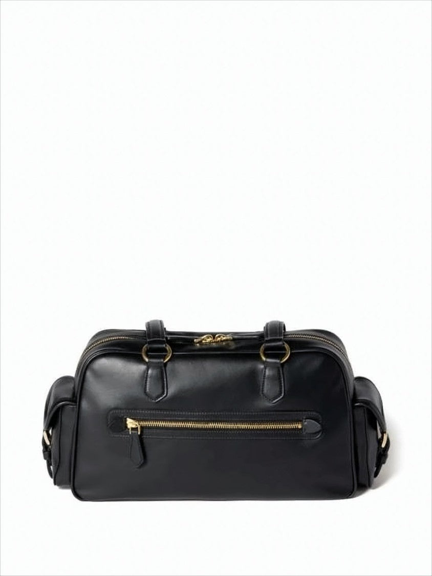 Smooth Calf Leather Shoulder Bag