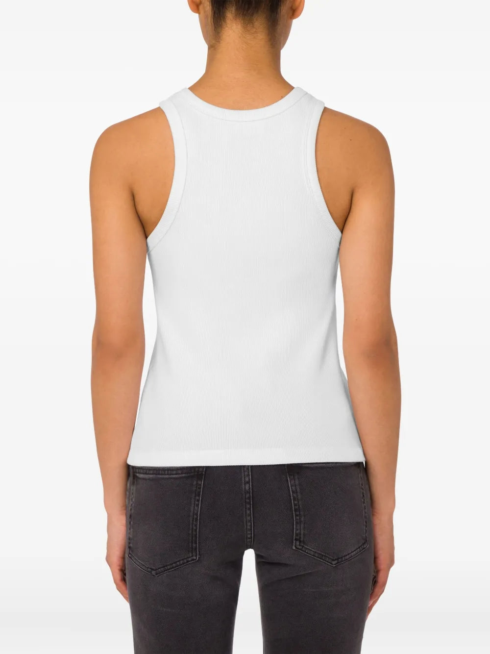 Classic White Top with Minimalist Design