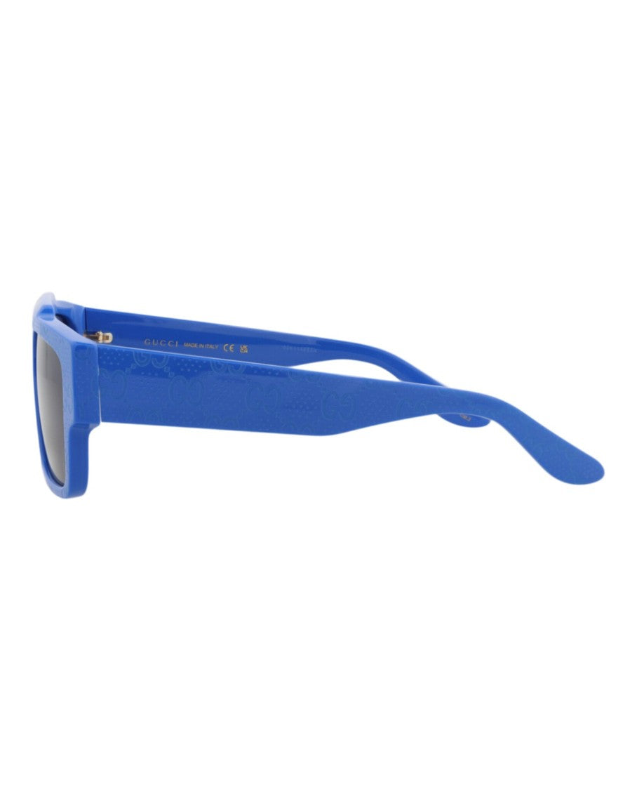Square-Frame Recycled Acetate Sunglasses