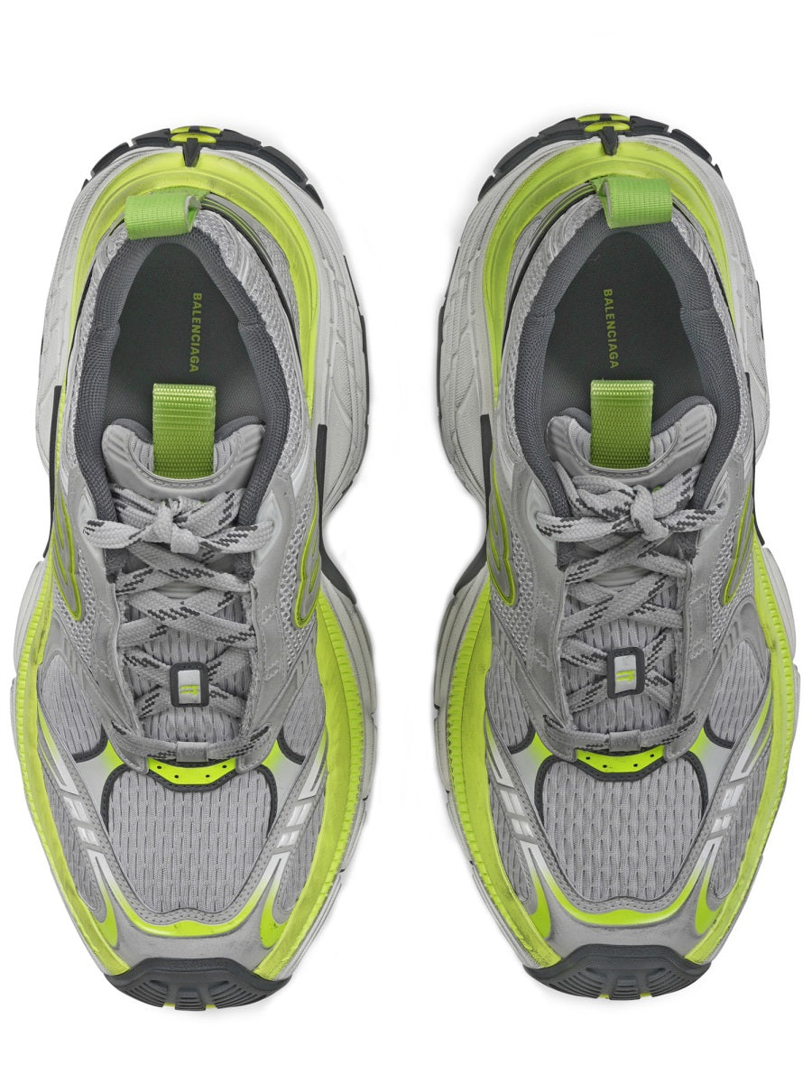 Sporty Sneakers With Chunky Sole And Reflective Details