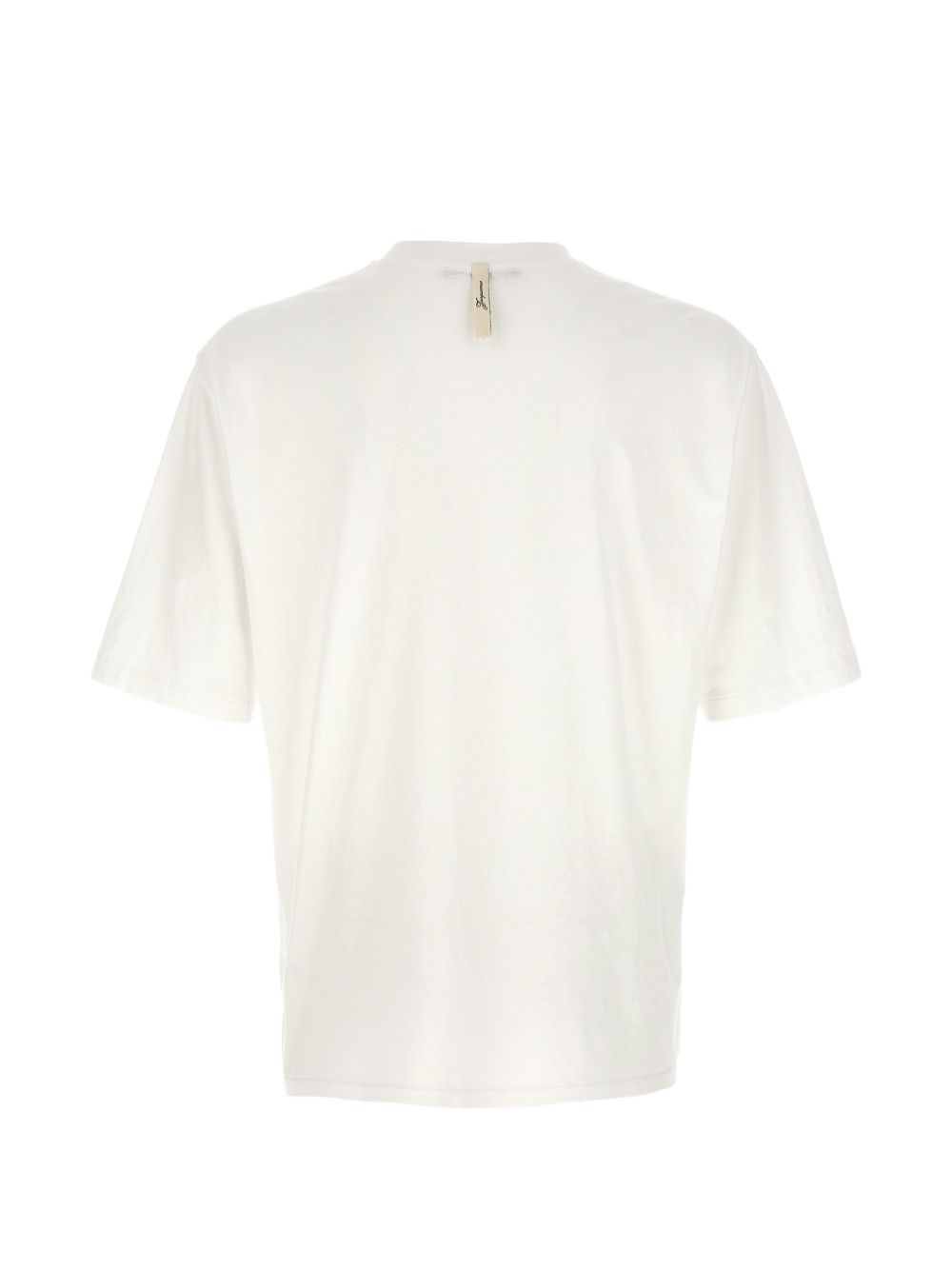 Silk and Nylon Blend Crew Neck T-Shirt