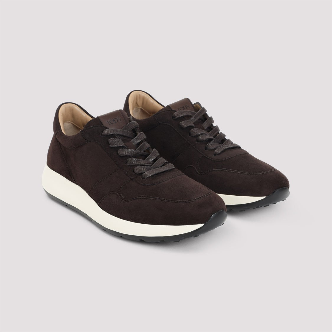 Suede Upper Sneakers With Contemporary Design