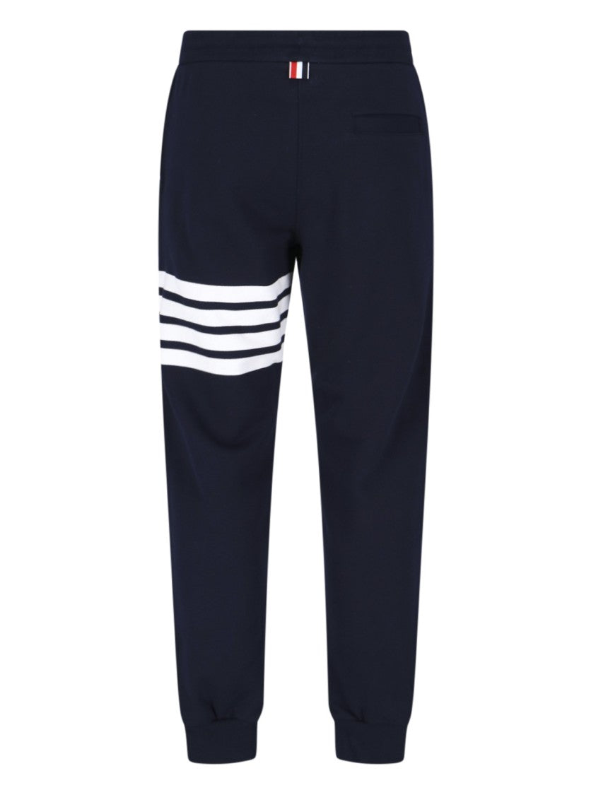 "4-Bar" Track Pants – Blue