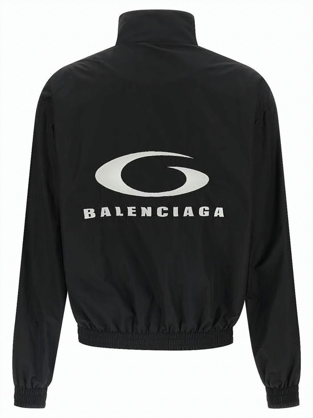 Cropped Black Track Jacket